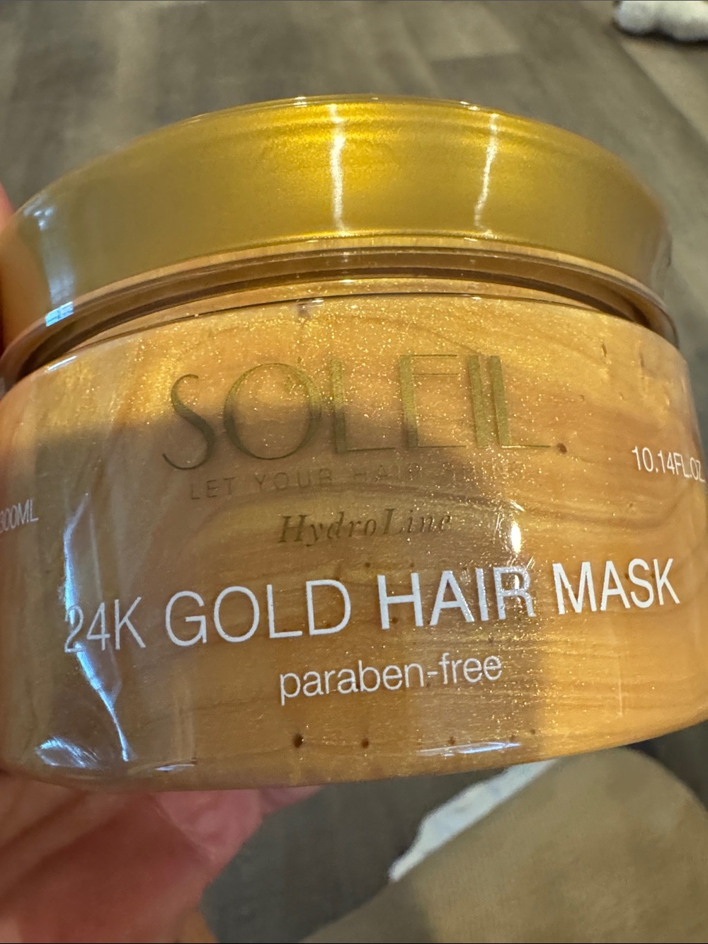 SOLEIL 24K Gold Hair Mask - Gold